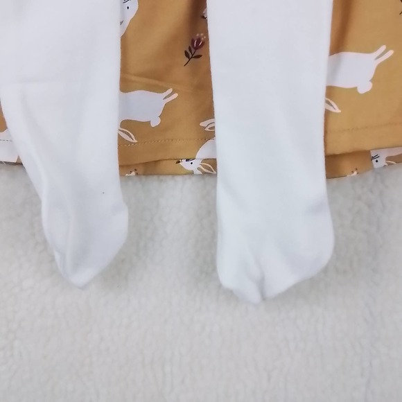 NWT Carter's‎ Baby 3-Piece Dress Set Girl's Size 18m in Yellow w/ Bunnies - Picture 12 of 15